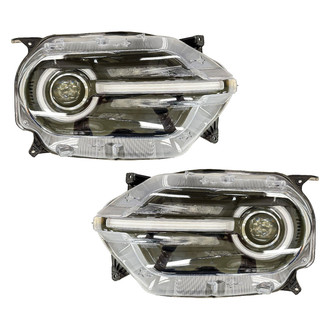 Replace® - Driver and Passenger Side Replacement Headlight Set (CAPA Certified)