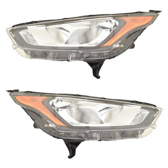 Replace® - Driver and Passenger Side Replacement Headlight Set (CAPA Certified)