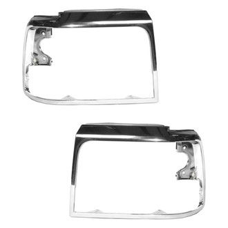 Replace® - Driver and Passenger Side Headlight Bezel Set (Platinum Plus)