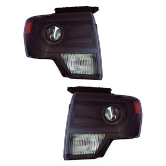 Replace® - Driver and Passenger Side Replacement Headlight Set Lens and Housing (CAPA Certified)