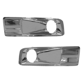 Replace® - Front Driver and Passenger Side Fog Light Bezel Set (Standard Line)