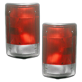 Replace® - Driver and Passenger Side Replacement Tail Lights (Standard Line)
