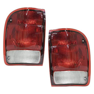 Replace® - Driver and Passenger Side Replacement Tail Lights (Standard Line)