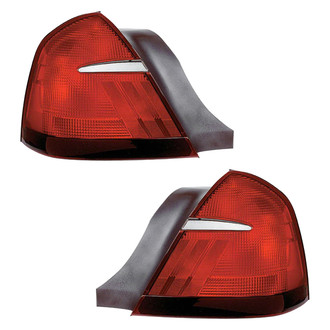 Replace® - Driver and Passenger Side Replacement Tail Lights (Standard Line)