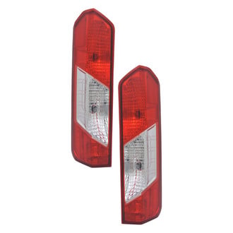 Replace® - Black Factory Tail Lights