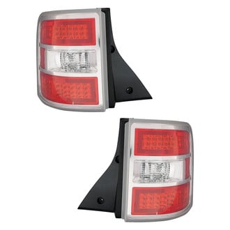 Replace® - Black LED Tail Lights