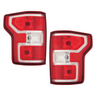 Replace® - Driver and Passenger Side Replacement Tail Lights (Standard Line)