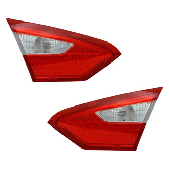 Replace® - Driver and Passenger Side Inner Replacement Tail Lights (CAPA Certified)
