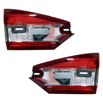 Replace® - Driver and Passenger Side Inner Replacement Tail Lights (CAPA Certified)