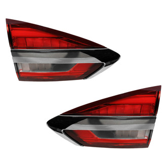 Replace® - Driver and Passenger Side Inner Replacement Tail Lights (CAPA Certified)