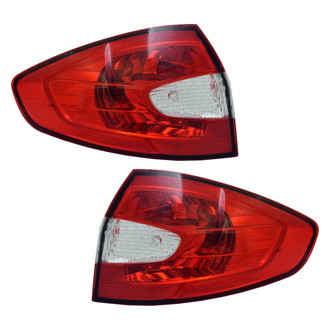 Replace® - Driver and Passenger Side Outer Replacement Tail Lights (CAPA Certified)
