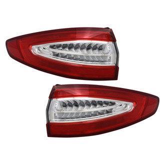 Replace® - Remanufactured OE Driver and Passenger Side Outer Replacement Tail Lights