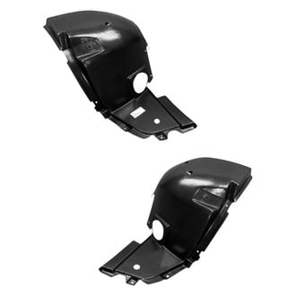 Replace® - Front Driver and Passenger Side Fender Liner Front Section Set (Standard Line)