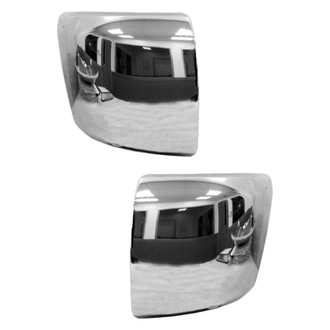 Replace® - Front Outer Driver and Passenger Side Bumper End Set (CAPA Certified)