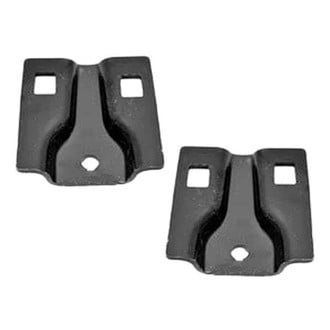 Replace® - Front Driver and Passenger Side Bumper Cover Support Set (Standard Line)