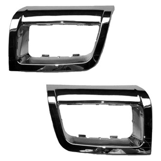 Replace® - Front Driver and Passenger Side Fog Light Surround Set (Standard Line)