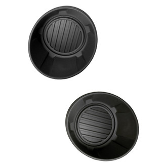 Replace® - Front Driver and Passenger Side Fog Light Cover Set (Standard Line)