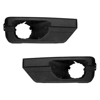 Replace® - Front Lower Driver and Passenger Side Fog Light Bezel Set (Standard Line)