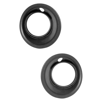 Replace® - Front Driver and Passenger Side Fog Light Bezel Set (Standard Line)