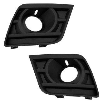 Replace® - Front Driver and Passenger Side Fog Light Bezel Set (Standard Line)