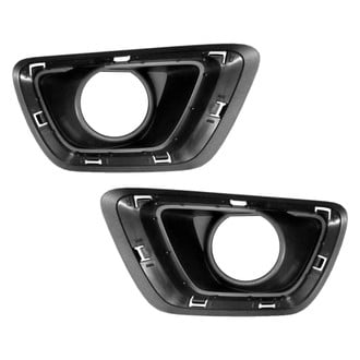 Replace® - Front Driver and Passenger Side Fog Light Bezel Set (Standard Line)