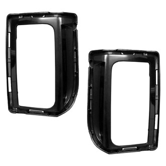 Replace® - Front Driver and Passenger Side Fog Light Bezel Set (Standard Line)