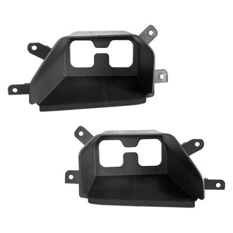 Replace® - Front Driver and Passenger Side Tow Hook Cover Set (Standard Line)