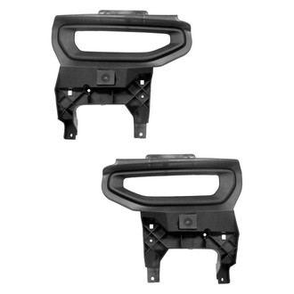 Replace® - Front Driver and Passenger Side Fog Light Bezel Set (Standard Line)