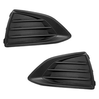 Replace® - Front Lower Driver and Passenger Side Fog Light Cover Set (Standard Line)