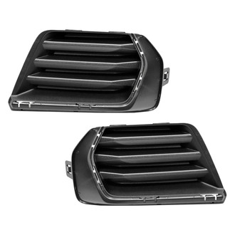 Replace® - Front Driver and Passenger Side Fog Light Cover Set (CAPA Certified)