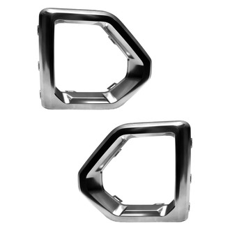 Replace® - Front Driver and Passenger Side Fog Light Bezel Set (Standard Line)