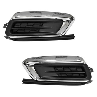 Replace® - Front Driver and Passenger Side Fog Light Cover Set (Standard Line)