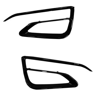 Replace® - Front Driver and Passenger Side Fog Light Trim Set (Standard Line)