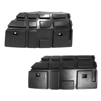 Replace® - Front Upper Outer Driver and Passenger Side Bumper Cover Support Bracket Set (Value Line)