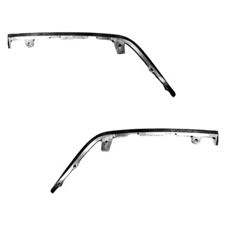 Replace® - Front Driver and Passenger Side Bumper Cover Molding Set (Standard Line)