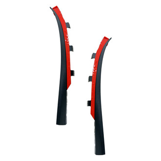 Replace® - Front Outer Driver and Passenger Side Bumper Cover Molding Set (Standard Line)