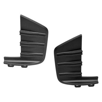 Replace® - Front Outer Driver and Passenger Side Bumper Cover Molding Set (Diamond Standard Line)