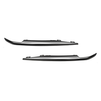 Replace® - Front Lower Driver and Passenger Side Bumper Cover Molding Set (Standard Line)