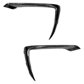 Replace® - Front Driver and Passenger Side Fog Light Trim Set (Standard Line)
