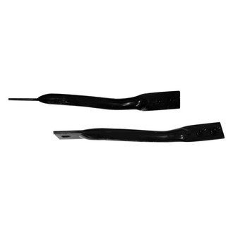 Replace® - Front Outer Driver and Passenger Side Bumper Support Brace Set (Diamond Standard Line)