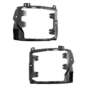 Replace® - Front Outer Driver and Passenger Side Bumper Support Bracket Set (CAPA Certified)
