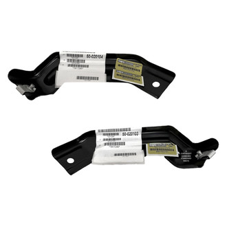 Replace® - Front Lower Driver and Passenger Side Bumper Support Bracket Set (Diamond Standard Line)