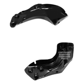 Replace® - Front Driver and Passenger Side Bumper Bracket Set (Diamond Standard Line)