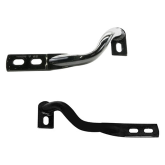 Replace® - Front Outer Driver and Passenger Side Bumper Bar Brace Set (Diamond Standard Line)