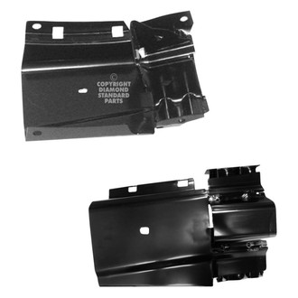 Replace® - Front Outer Driver and Passenger Side Bumper Bracket Set (Diamond Standard Line)