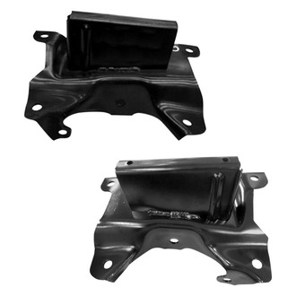Replace® - Front Outer Driver and Passenger Side Bumper Support Bracket Set (Diamond Standard Line)