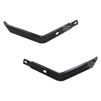 Replace® - Front Driver and Passenger Side Bumper Reinforcement Bracket Set (Diamond Standard Line)