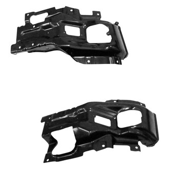 Replace® - Front Outer Driver and Passenger Side Bumper Mounting Bracket Set (Diamond Standard Line)