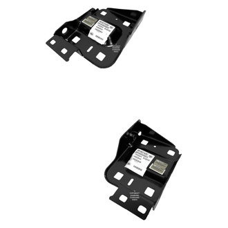 Replace® - Front Driver and Passenger Side Bumper Mounting Bracket Set (Diamond Standard Line)