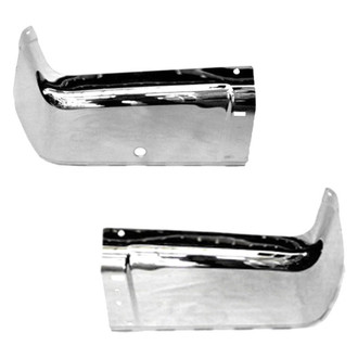Replace® - Rear Outer Driver and Passenger Side Bumper End Set (CAPA Certified)